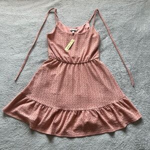 Speechless Women's Small Midi Pink Dress